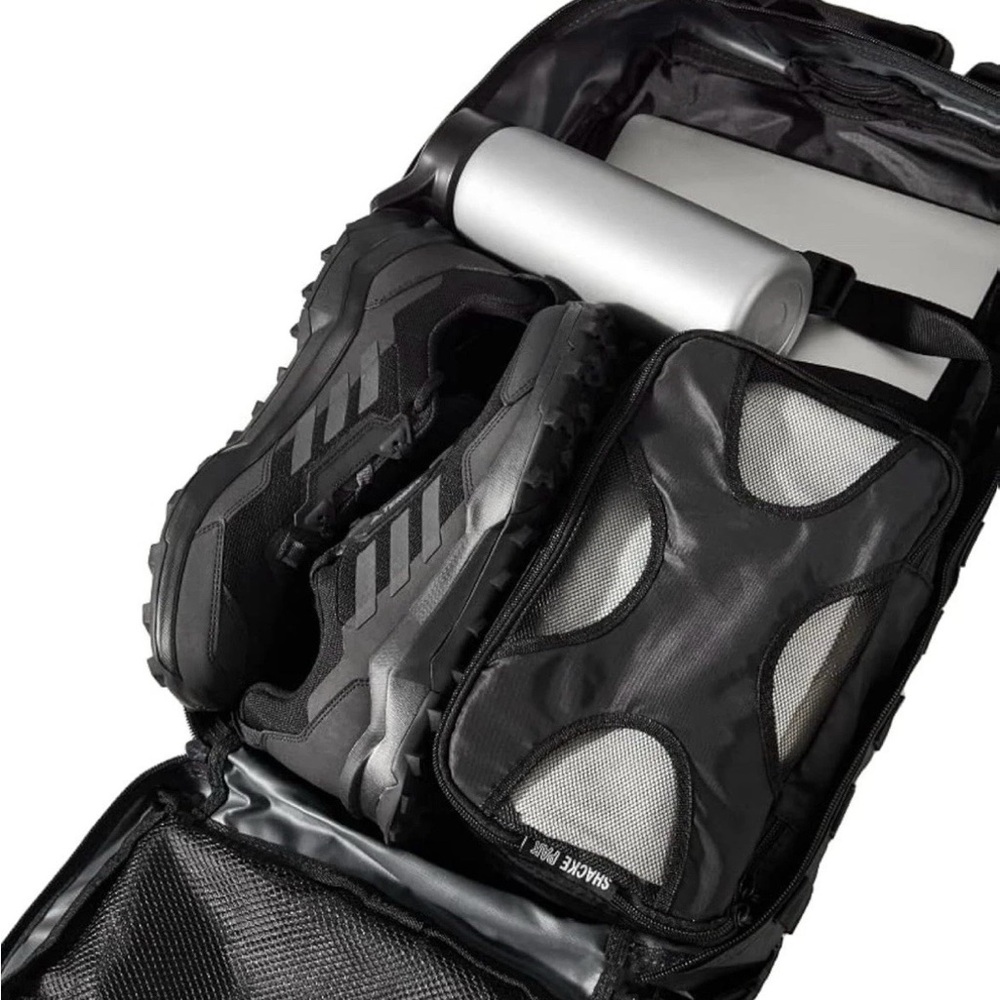 Rugged Black Tactical Backpack - image 5